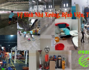 Dịch vụ vệ sinh nhà xưởng - Công Ty TNHH Xây Dựng Thương Mại Dịch Vụ Phúc Khang Trang